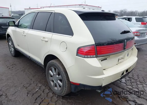 2007 Lincoln Mkx z USA, uszkodzony, nr VIN 2LMDU88C77BJ19224